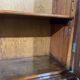 19th century English mahogany two-part bookcase