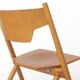 Vintage Hiller Folding Chair | German Beech Wood Chair | 1970s