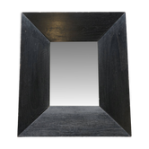Thick framed vintage wall mirror