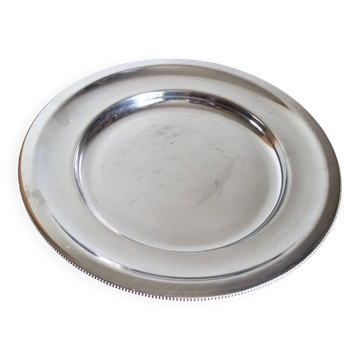 Stainless steel pearl plate