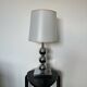 Lampe vintage années 80 en métal chromé à trois globes