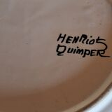 Vintage henriot quimper plate