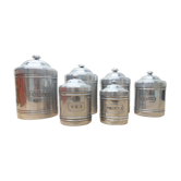 Série 6 pots à épices aluminium