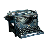 Machine à écrire Underwood 1918