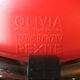 Lot de 8 chaises rouges vintage designer Raul Barbieri