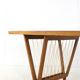 mid century modern Coffee table 'Deinum'  vintage design with magazine rack