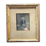 Vintage Photography - Daguerreotype sixth plate - Jewelry enhanced with gold - 1848