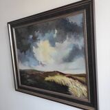 Oil painting on panel H. De Vleeschauwer