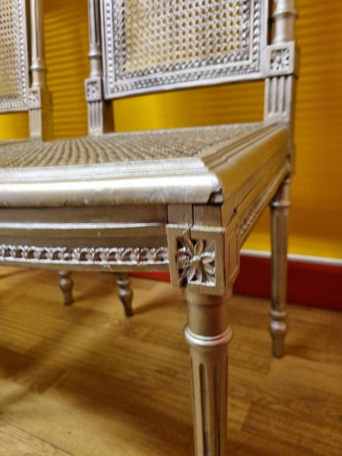 Louis XVI caned chairs