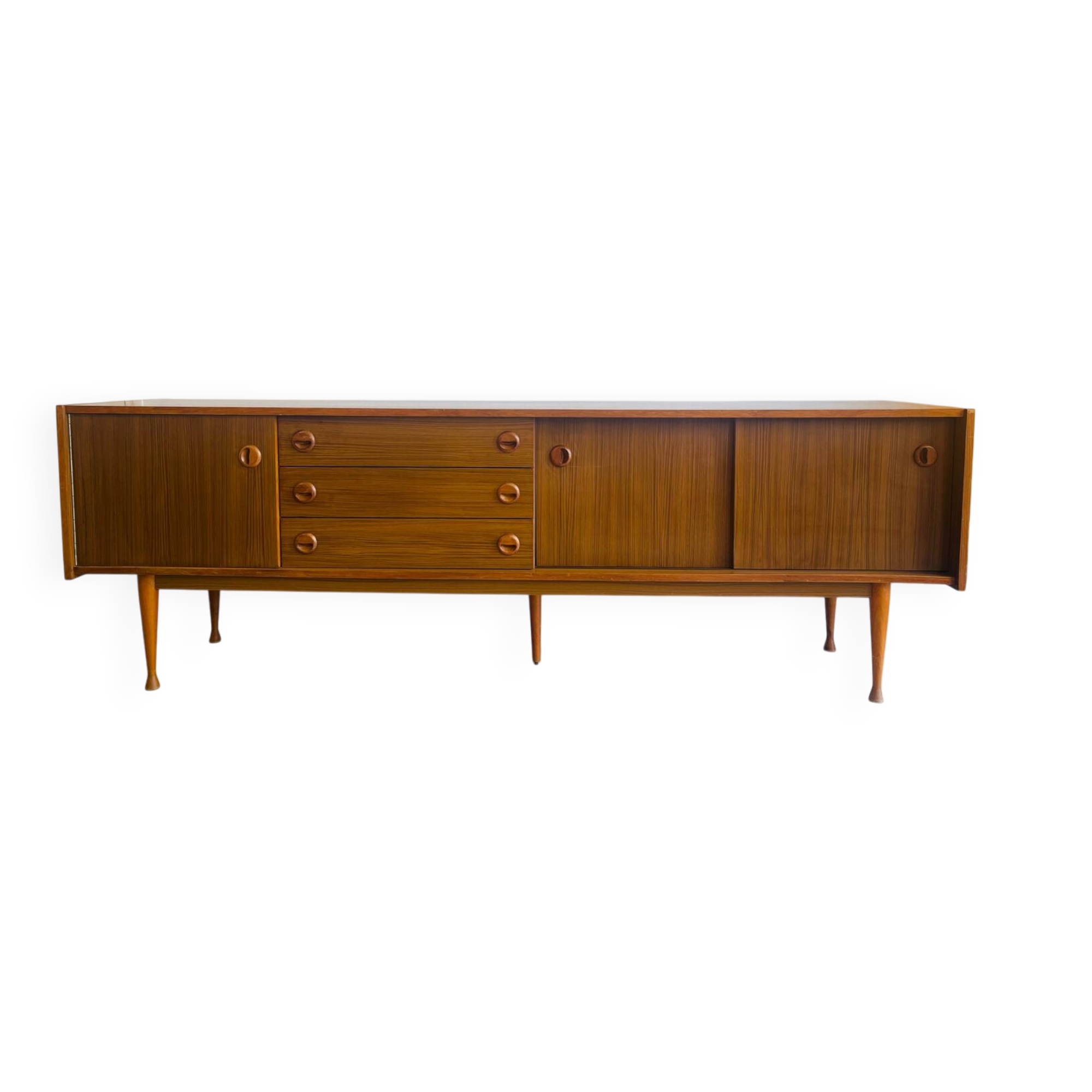 Vintage Scandinavian teak sideboard – circa 1960