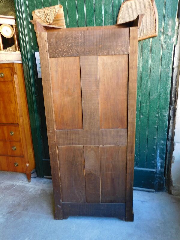 Bookcase Louis Philippe 2 doors in blond cherry tree