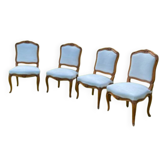 Suite of medallion chairs Louis XVI style armchairs
