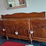 4 doors sideboard regency style