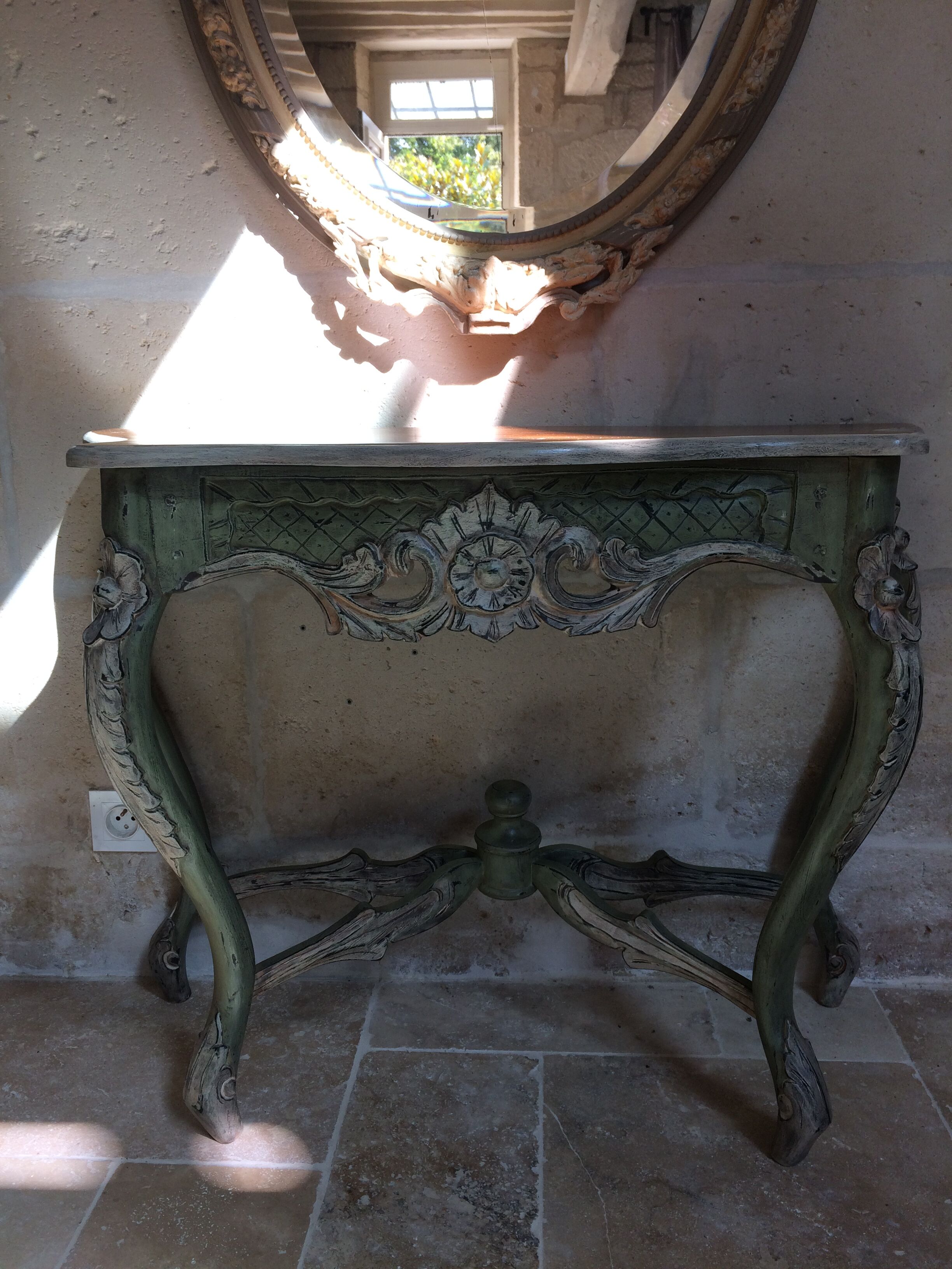 Louis XV-style console