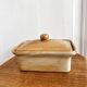 Beurrier terrine en grès vintage