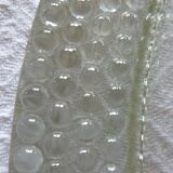 Plat en verre rond