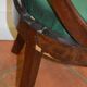 Suite de 4 chaises gondoles en acajou