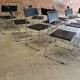Set of 8 vintage design chairs by Giandomenico Belotti for Alias