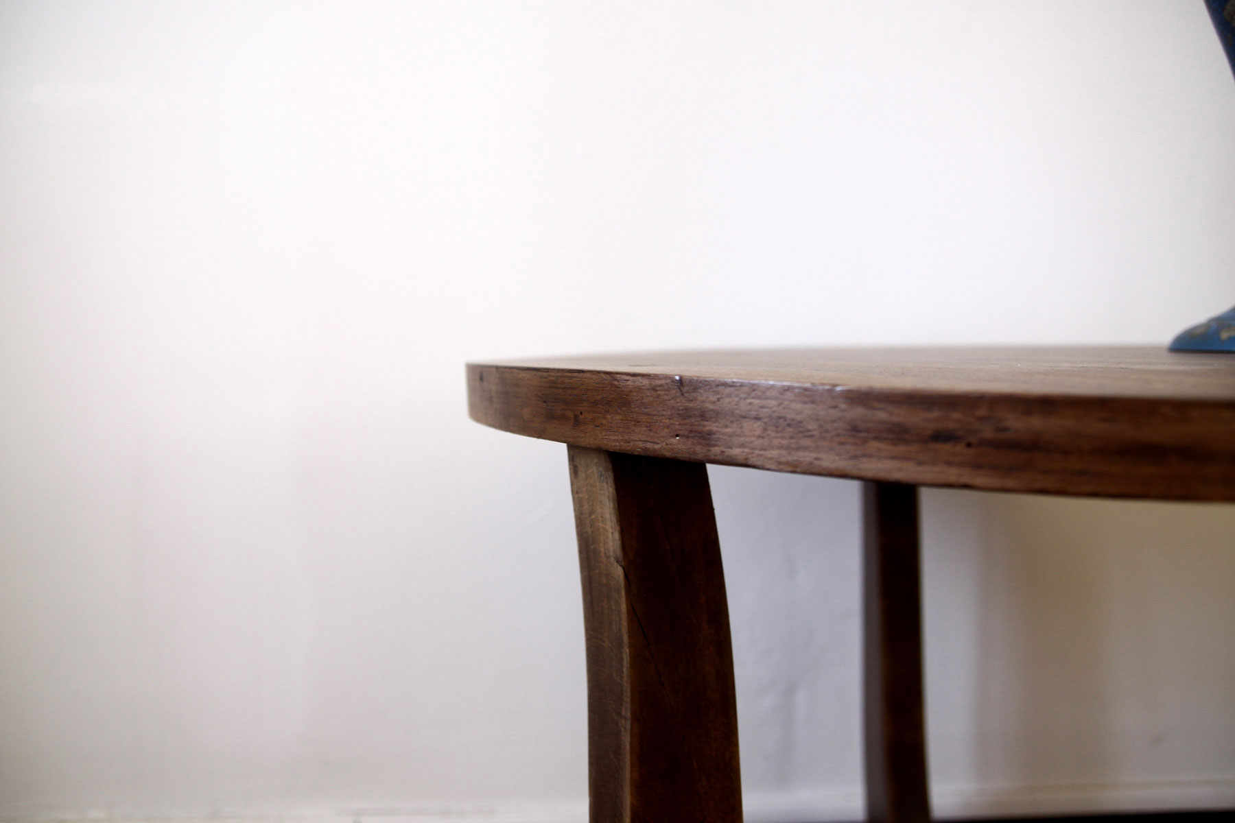 Old wooden side table