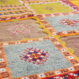 Tapis turc coloré