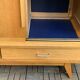 Vintage wardrobe with compass feet 1960
