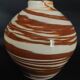 Vintage mixed clay vase