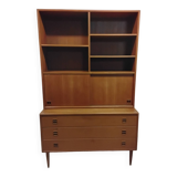 Scandinavian bookcase, chest of drawers