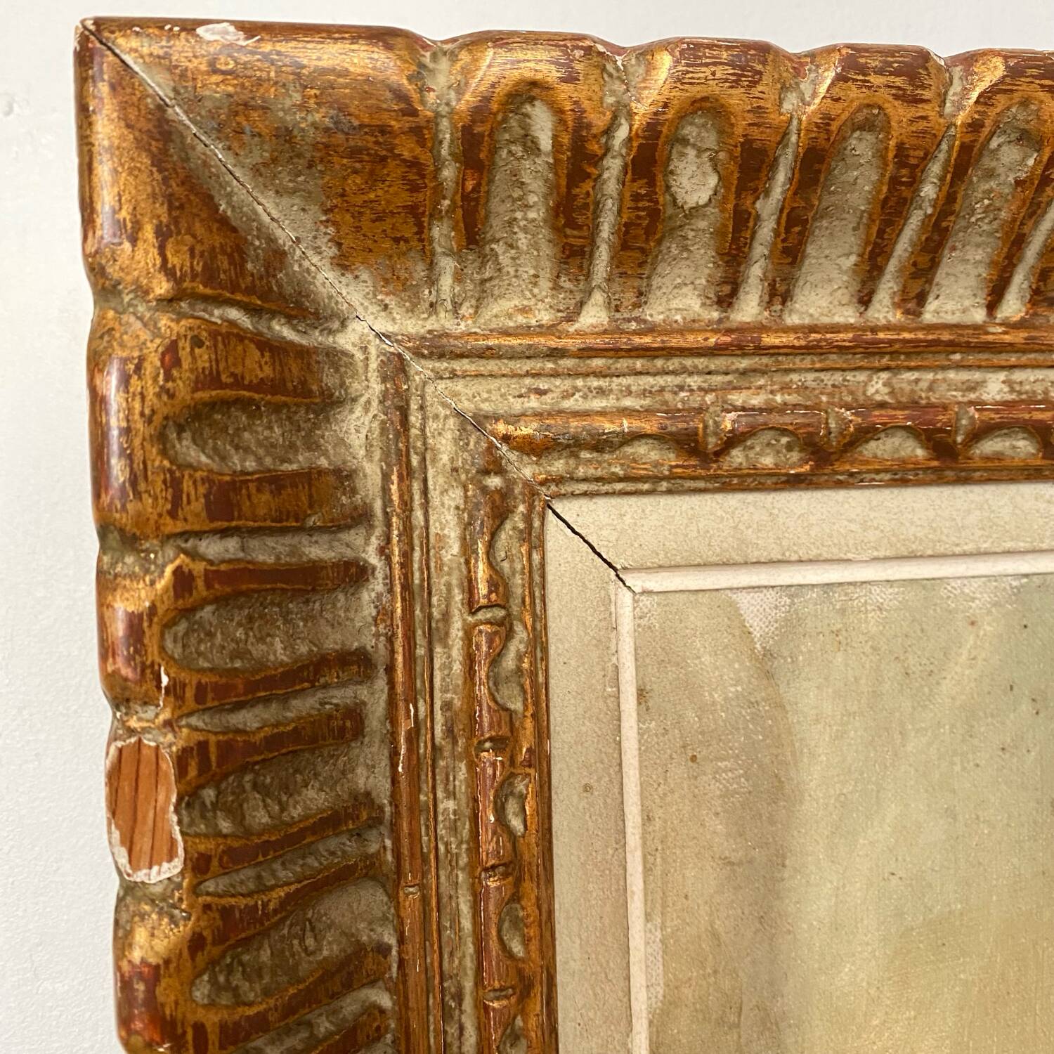 Framed still life by J. Aubry