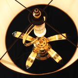 Hollywood Regency style bamboo lamp, 1960.