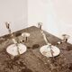 Candle holders by DANA DFA, Denmark, Midcentury / Scandinavian Modern