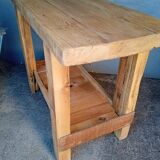 Workbench 120cm old solid wood