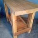 Workbench 120cm old solid wood