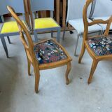 2 chairs in boys and fabrics