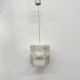 Mid-Century ice lucite pendant lamp , 1970s