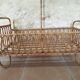 Old rattan bed