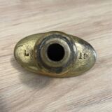 Solid brass door handle