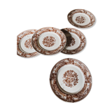 8 assiettes plates
