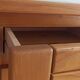 Elm sideboard Maison Regain, 80's