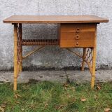 Bureau en rotin