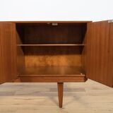 Small Mid-Century British Teak Sideboard, 1960s