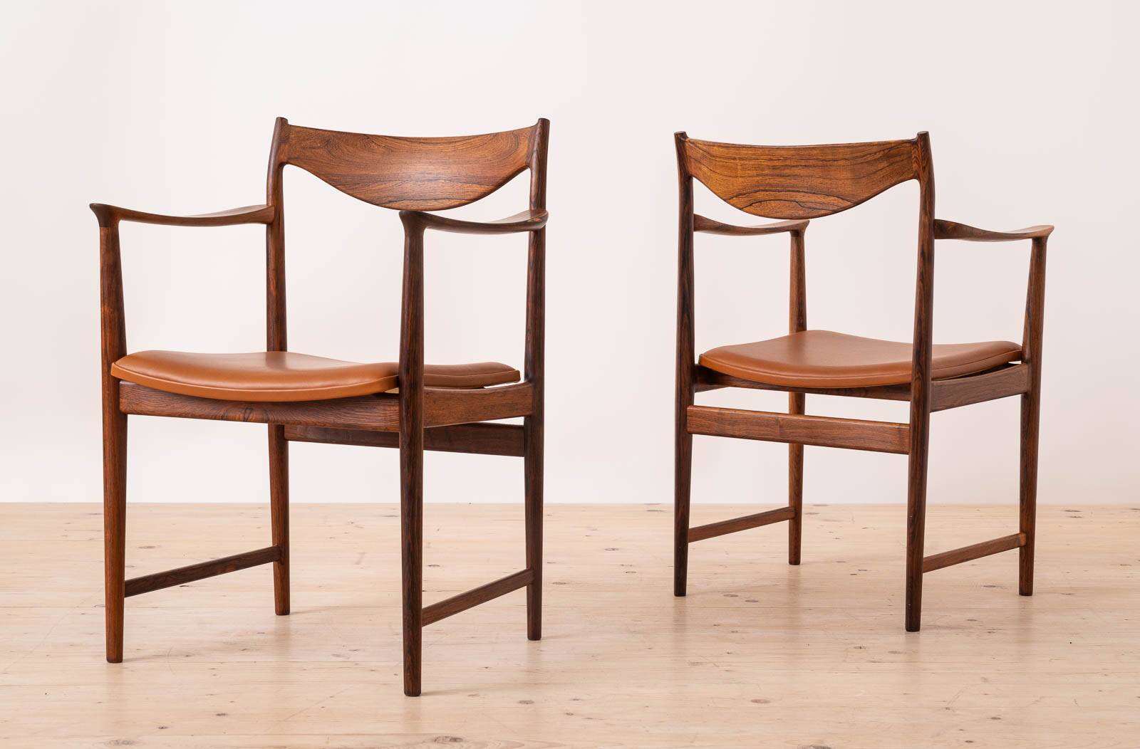 Torbjørn Afdal Darby Dining Set with Six Chairs & Extendable Table, 1960s