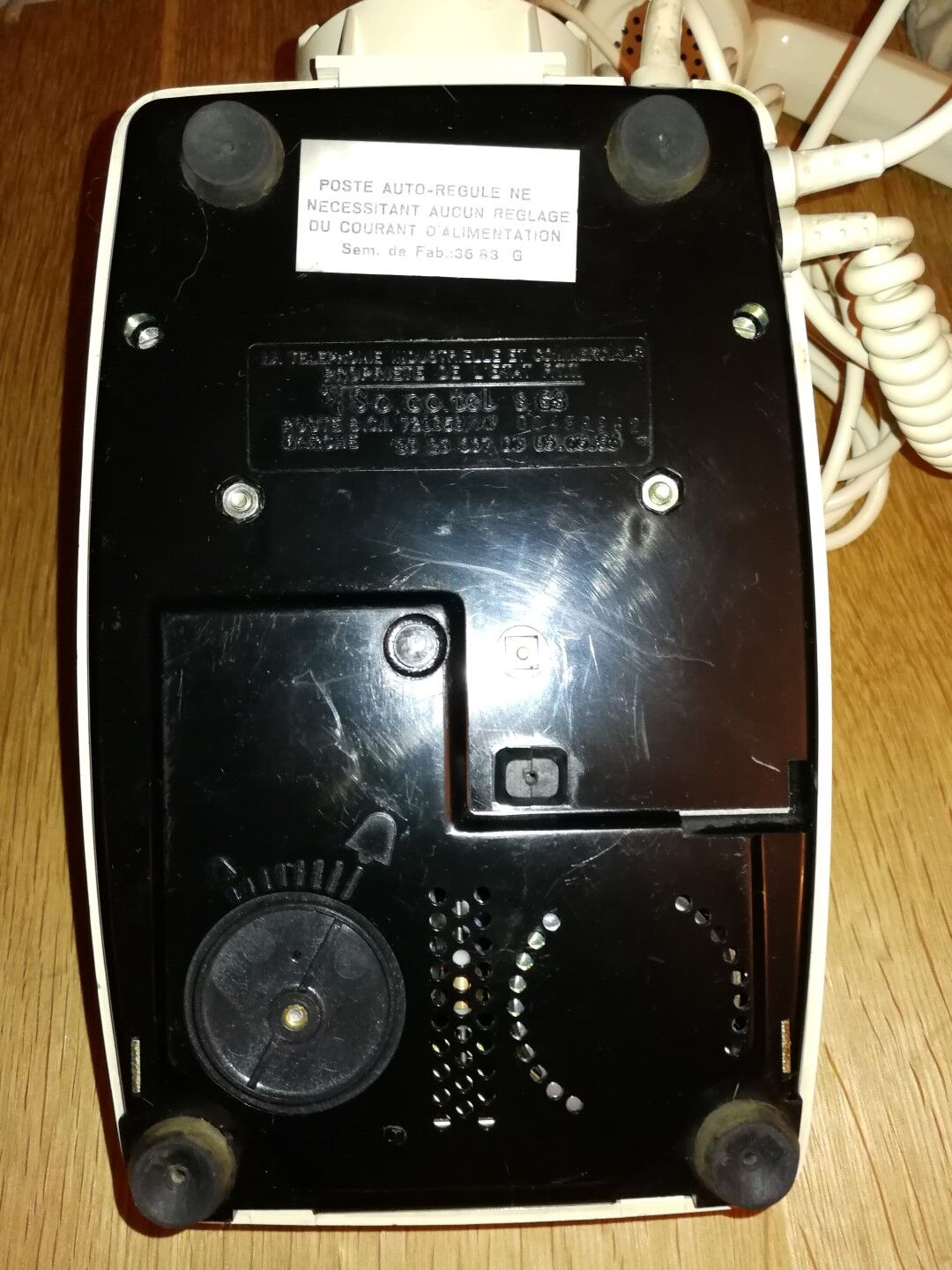 Phone vintage early 80's cream