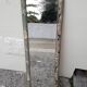 Large vintage beveled mirror (112x39cm)