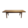 Table basse en bois de rose des années 1960