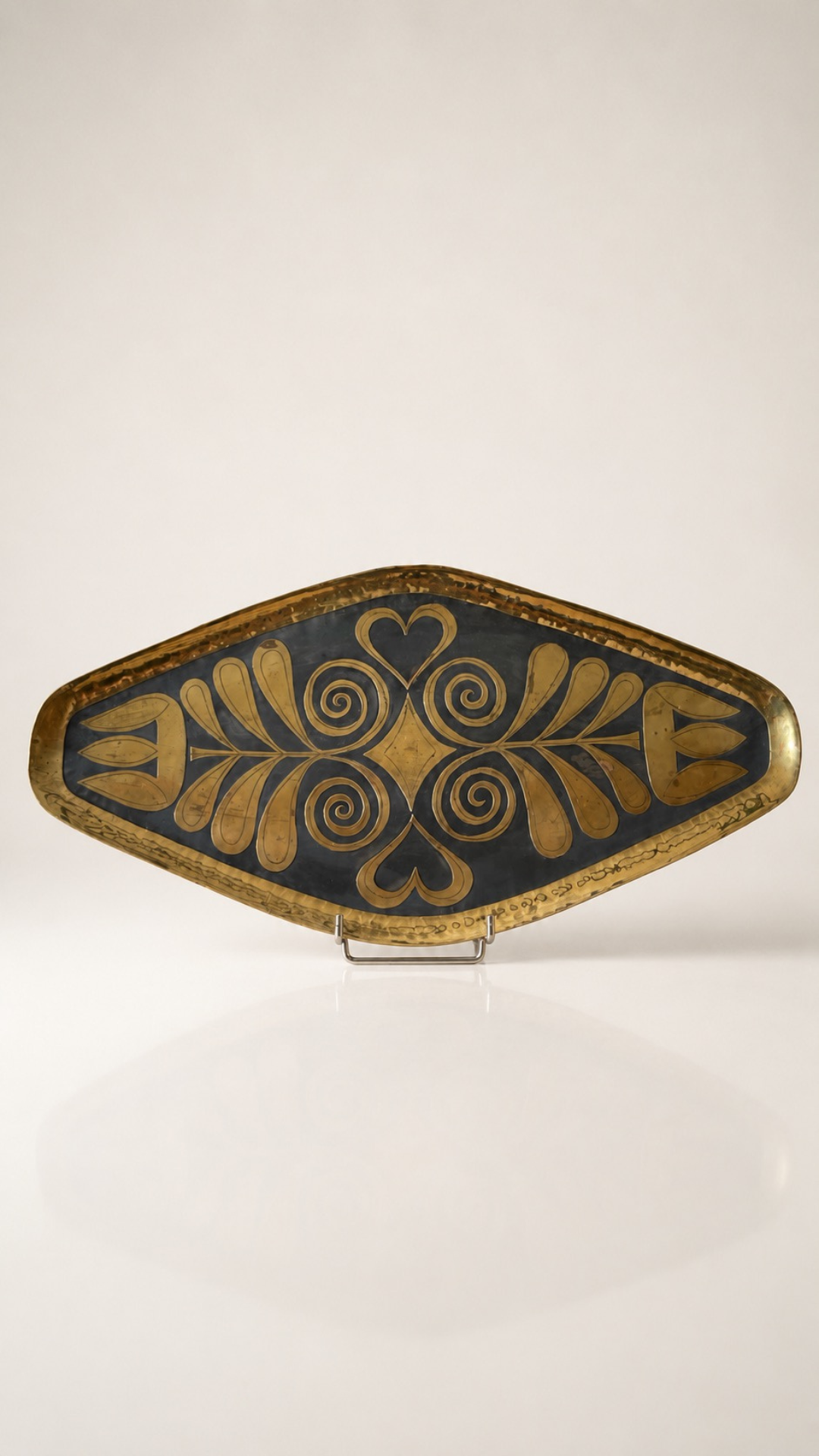 Decorative plate Willy Steinlin Switzerland 1960