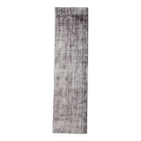 3x10 Rug For Hallway Gray Blue Turkish Vintage Runner Rug, 81x306Cm