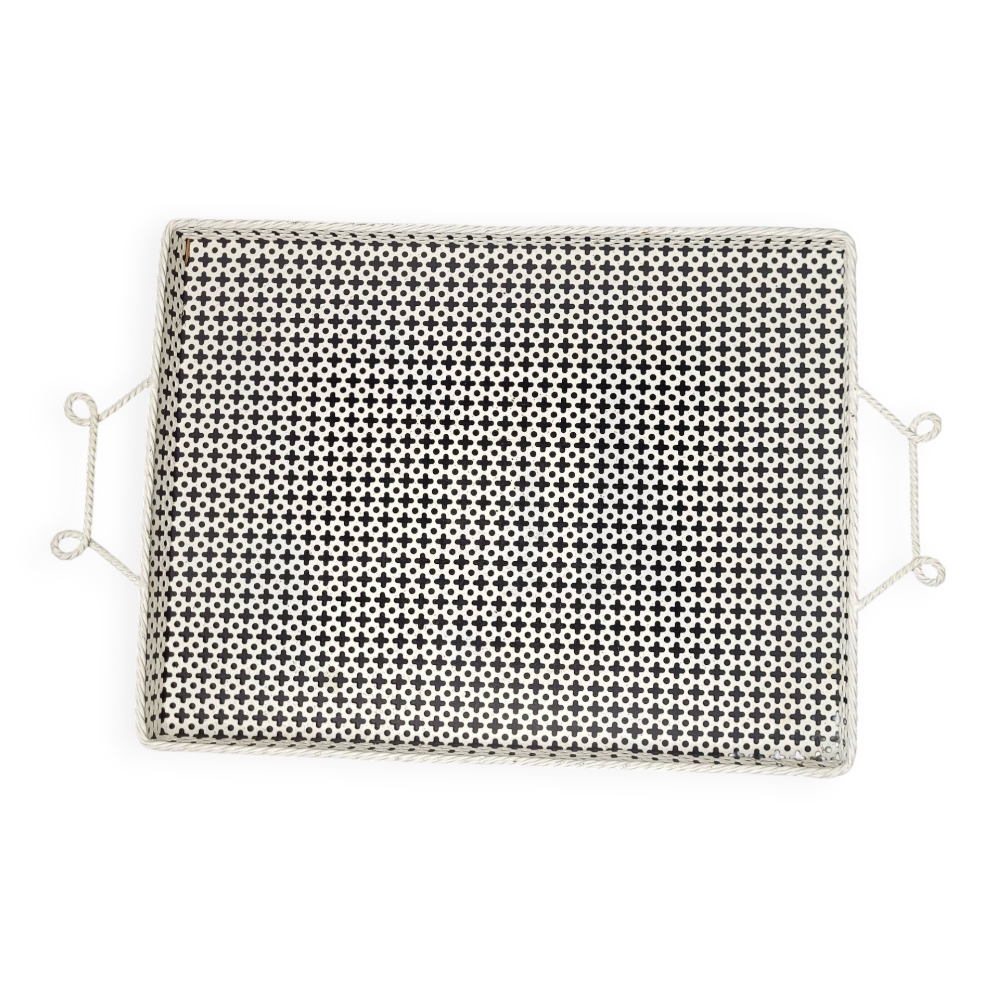 Perforated metal tray Matégot
