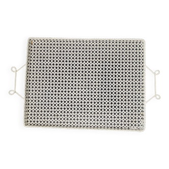 Matégot perforated metal tray