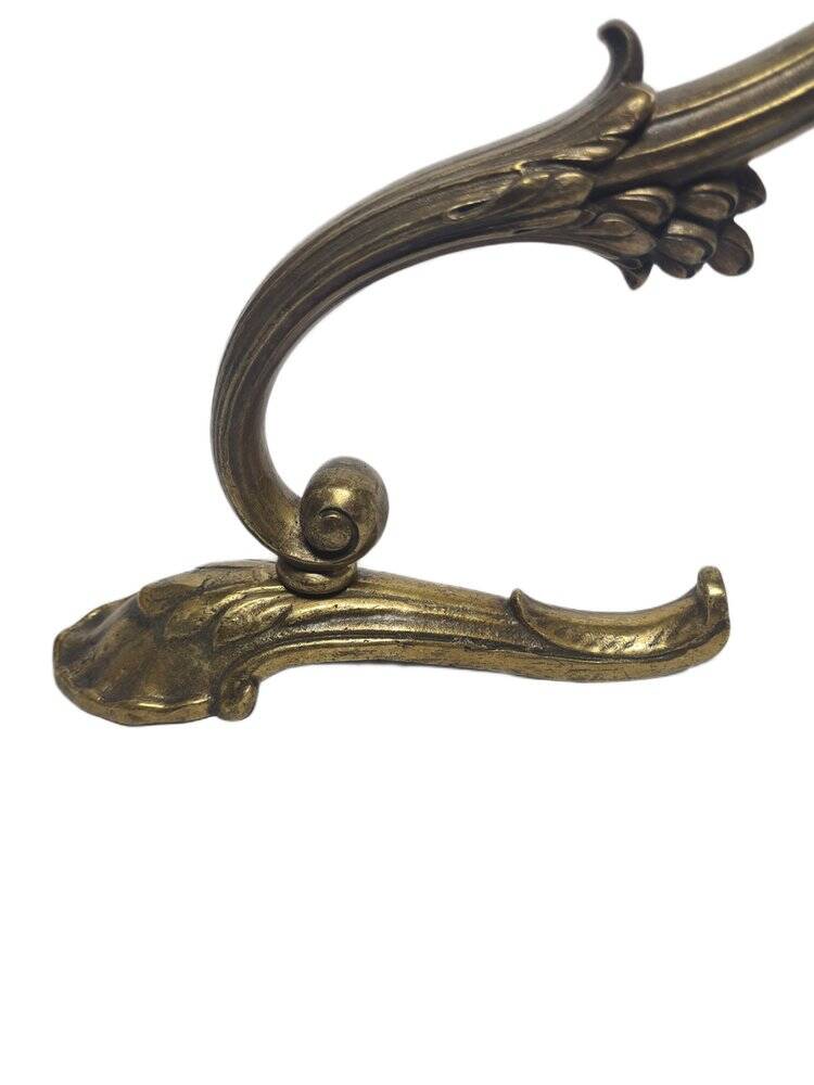 Classicist bronze wall lamp, Germany, 1900s