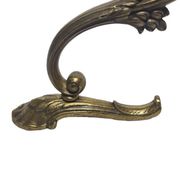 Classicist bronze wall lamp, Germany, 1900s